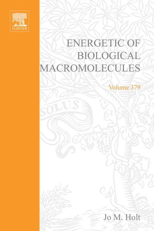 Produktbild: Energetics of Biological Macromolecules, Part D