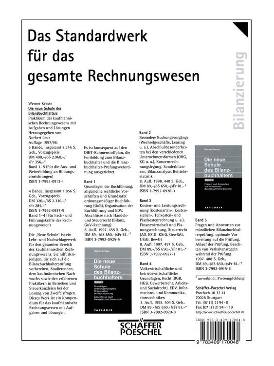 Produktbild: Aufgaben und L&ouml;sungen f&uuml;r die Bilanzbuchhalterpr&uuml;fung