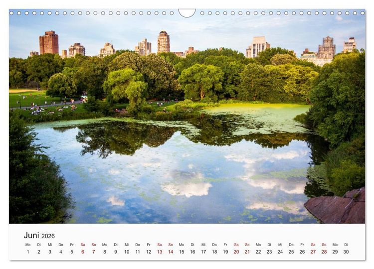 Produktbild: Traumstadt New York (Wandkalender 2026 DIN A3 quer), CALVENDO Monatskalender
