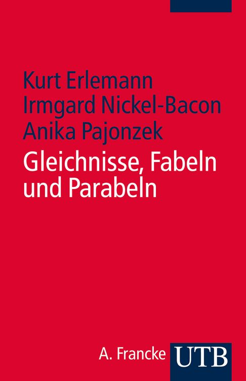Produktbild: Gleichnisse - Fabeln - Parabeln