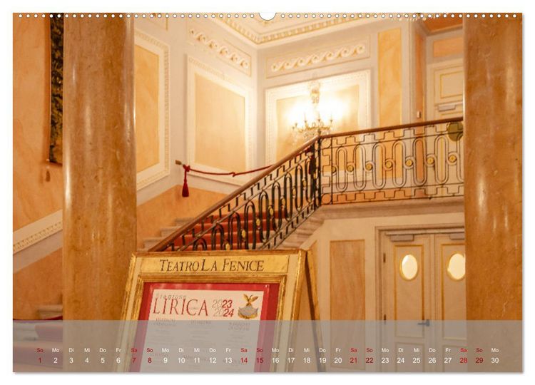 Produktbild: Teatro La Fenice (Wandkalender 2026 DIN A2 quer), CALVENDO Monatskalender