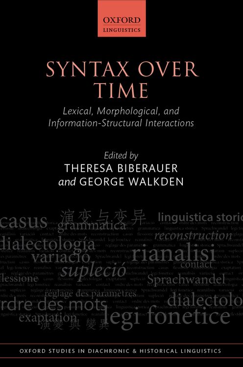 Produktbild: Syntax over Time