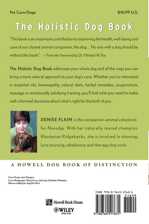 Produktbild: The Holistic Dog Book