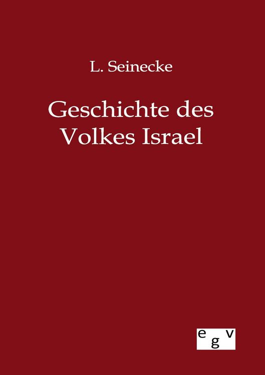 Produktbild: Geschichte des Volkes Israel