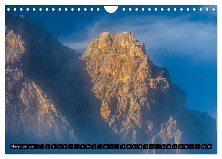 Produktbild: Lagazuoi Dolomiten (Wandkalender 2027 DIN A4 quer), CALVENDO Monatskalender