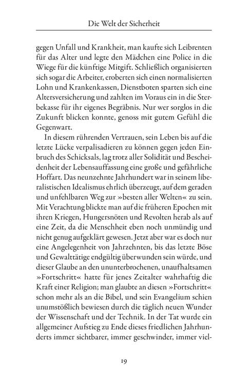 Produktbild: Die Welt von Gestern