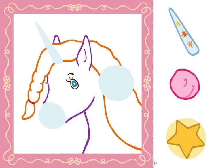 Produktbild: Mein erstes Einhorn-Bastelbuch
