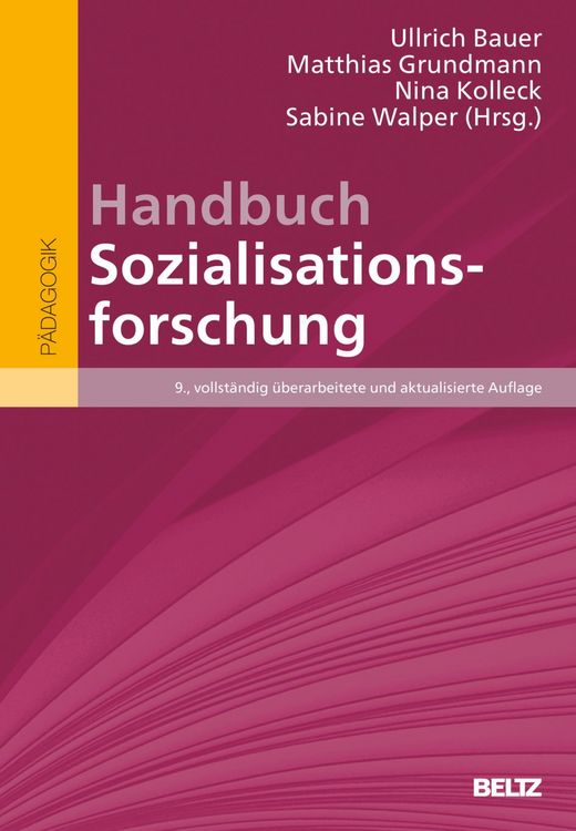 Produktbild: Handbuch Sozialisationsforschung