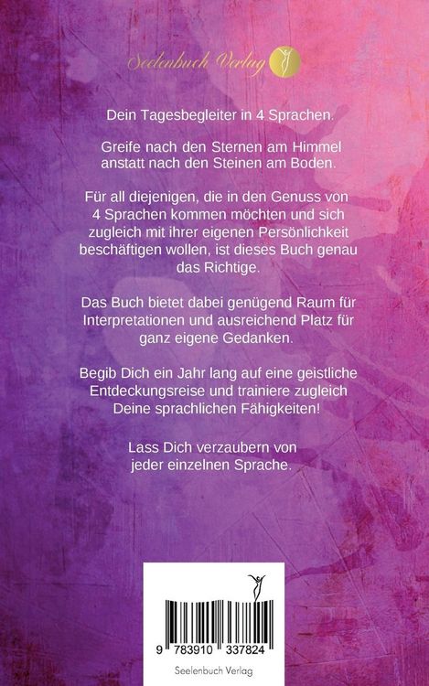 Produktbild: 365 Tage Lebensenergie - Dein Tagesbegleiter in 4 Sprachen