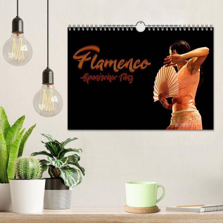 Produktbild: Flamenco. Spanischer Tanz (Wandkalender 2026 DIN A4 quer), CALVENDO Monatskalender