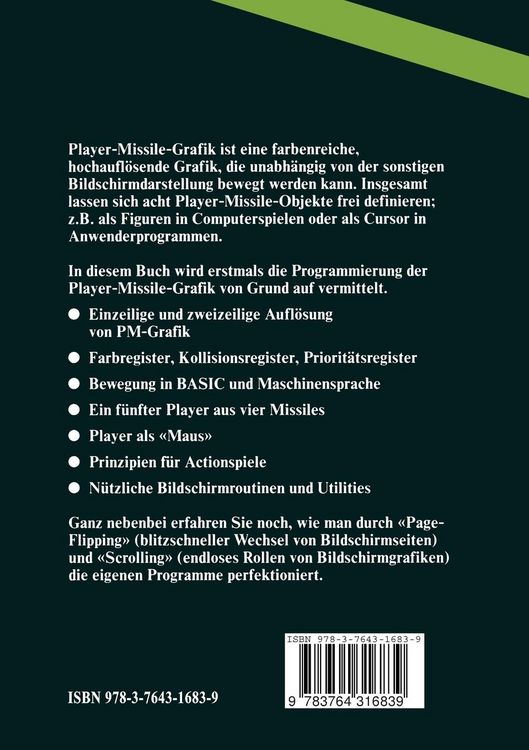 Produktbild: ATARI Player-Missile-Grafik