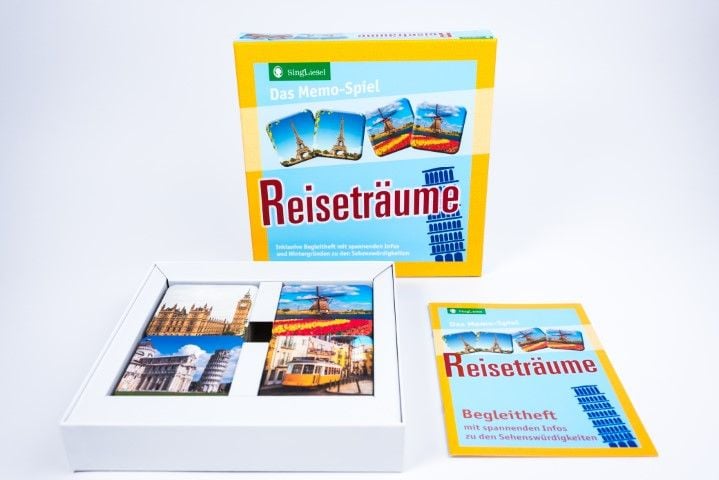 Produktbild: Das Memo-Spiel f&uuml;r Senioren - Reisetr&auml;ume