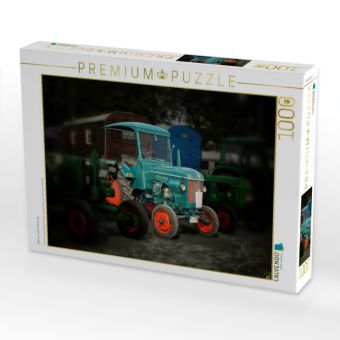 Produktbild: CALVENDO Puzzle Oldtimer Traktor Hanomag | 1000 Teile Lege-Gr&ouml;&szlig;e 64x48cm Foto-Puzzle f&uuml;r gl&uuml;ckliche Stunden