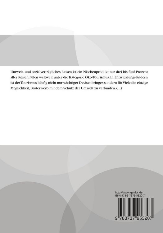 Produktbild: &Ouml;ko-Tourismus