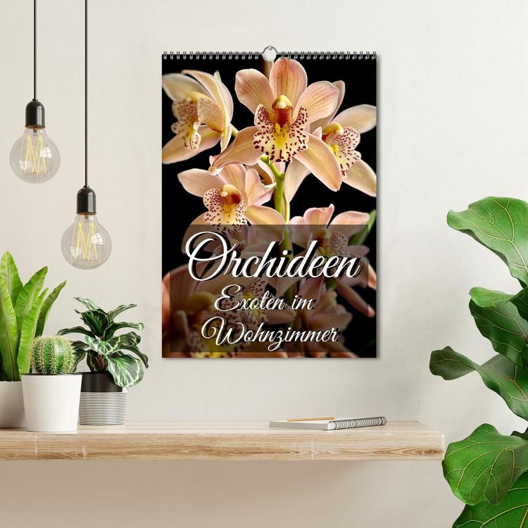 Produktbild: Orchideen - Exoten im Wohnzimmer (Wandkalender 2026 DIN A3 hoch), CALVENDO Monatskalender