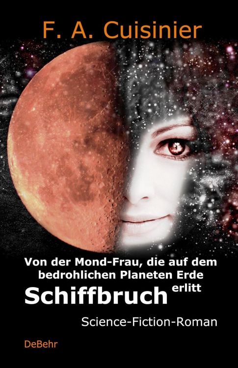Produktbild: Von der Mond-Frau, die auf dem bedrohlichen Planeten Erde Schiffbruch erlitt - Science-Fiction-Roman