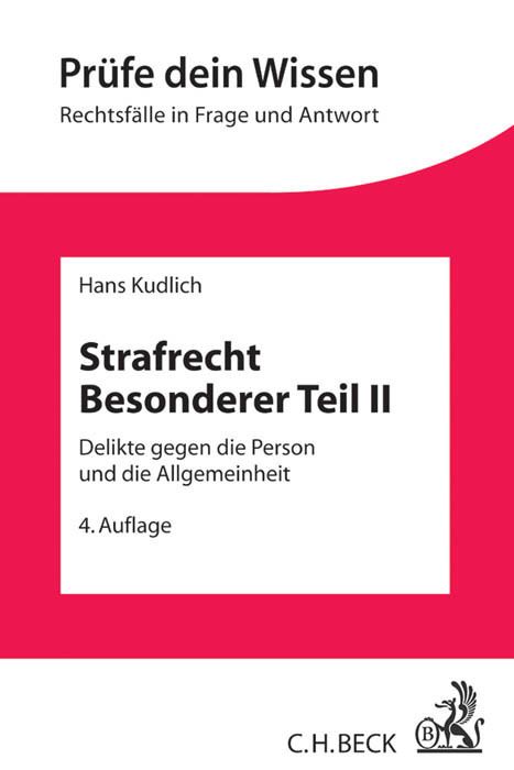Produktbild: Strafrecht Besonderer Teil II
