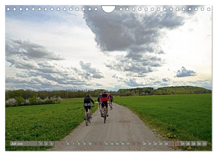 Produktbild: Unterwegs im N&uuml;rnberger Land (Wandkalender 2026 DIN A4 quer), CALVENDO Monatskalender
