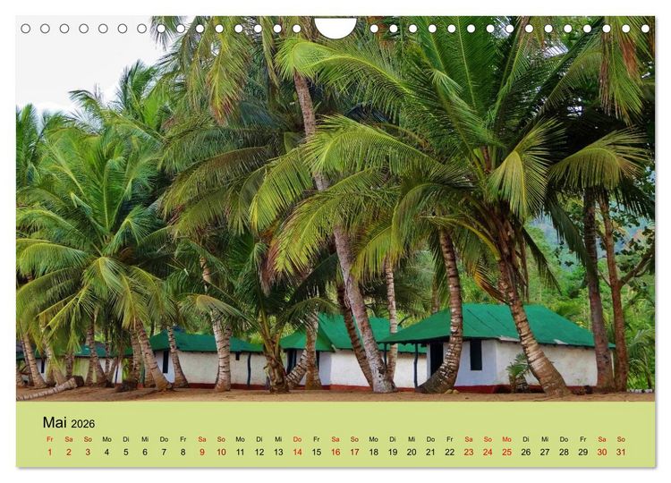 Produktbild: Venezuela - Natur pur Orinoco Delta und die Anden (Wandkalender 2026 DIN A4 quer), CALVENDO Monatskalender