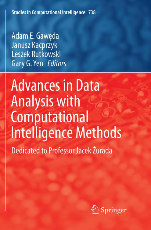 Produktbild: Advances in Data Analysis with Computational Intelligence Methods