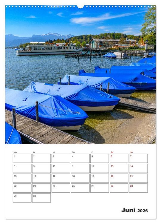 Produktbild: Urlaub in Oberbayern - zwischen Watzmann und Chiemsee (Wandkalender 2026 DIN A2 hoch), CALVENDO Monatskalender