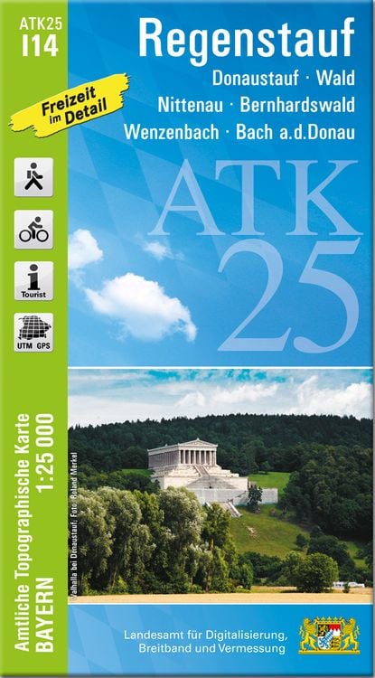 Bild vom Artikel ATK25-I14 Regenstauf (Amtliche Topographische Karte 1:25000) vom Autor Breitband und Vermessung, Bayern Landesamt für Digitalisierung