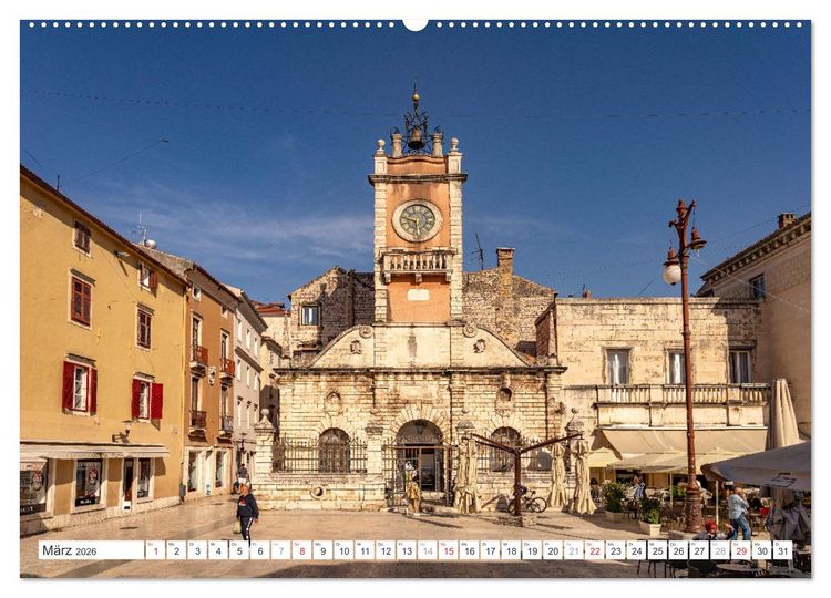 Produktbild: Kroatien - Zadar (hochwertiger Premium Wandkalender 2026 DIN A2 quer), Kunstdruck in Hochglanz