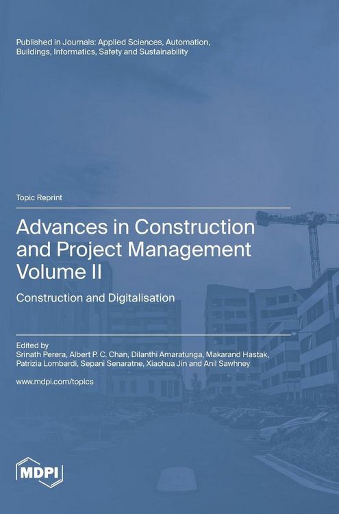 Produktbild: Advances in Construction and Project Management
