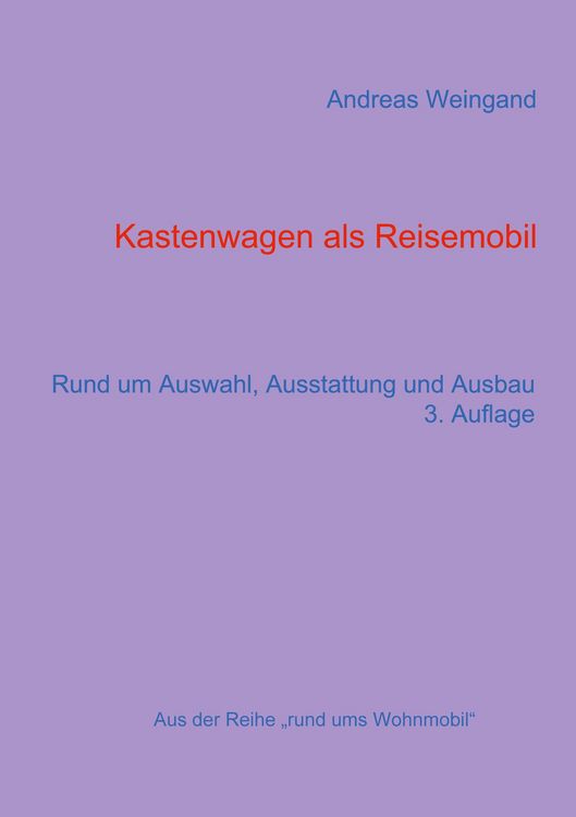 Produktbild: Kastenwagen als Reisemobil
