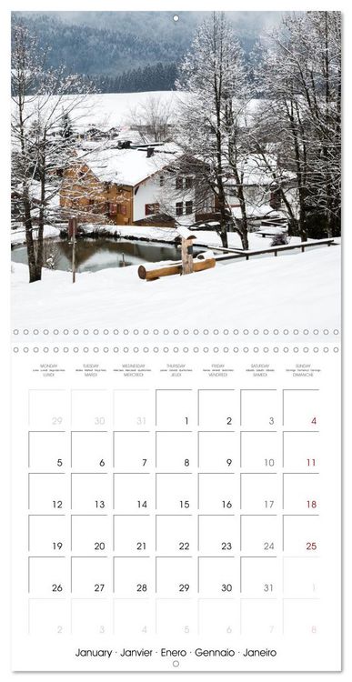 Produktbild: GERMANY Urban views and scenery (Wall Calendar 2026 12 &times; 12 Inch) CALVENDO 12 Month Wall Calendar