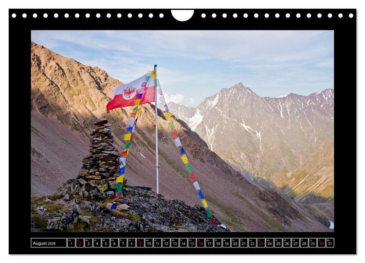Produktbild: SEH(N)SUCHT ALPEN&Uuml;BERQUERUNG (Wandkalender 2026 DIN A4 quer), CALVENDO Monatskalender