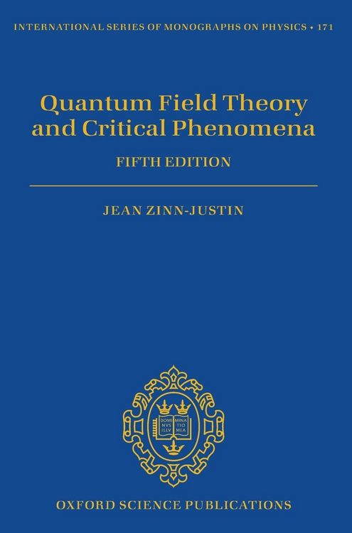 Produktbild: Quantum Field Theory and Critical Phenomena