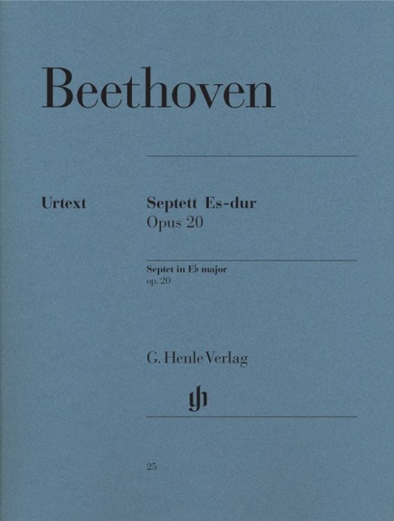 Produktbild: Ludwig van Beethoven - Septett Es-dur op. 20