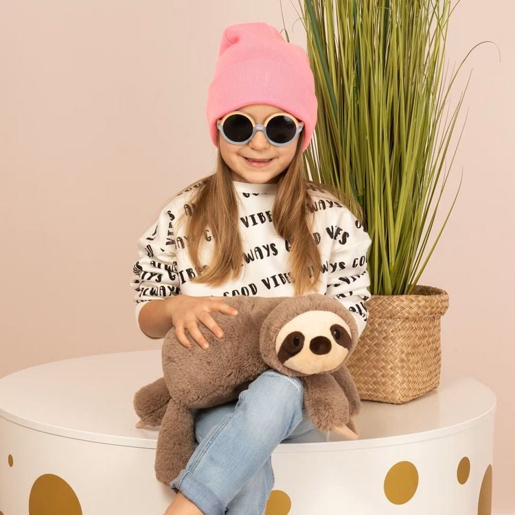 Produktbild: Teddy Hermann 93942 - Schlenker Faultier Helge 48 cm, Kuscheltier, Pl&uuml;sch