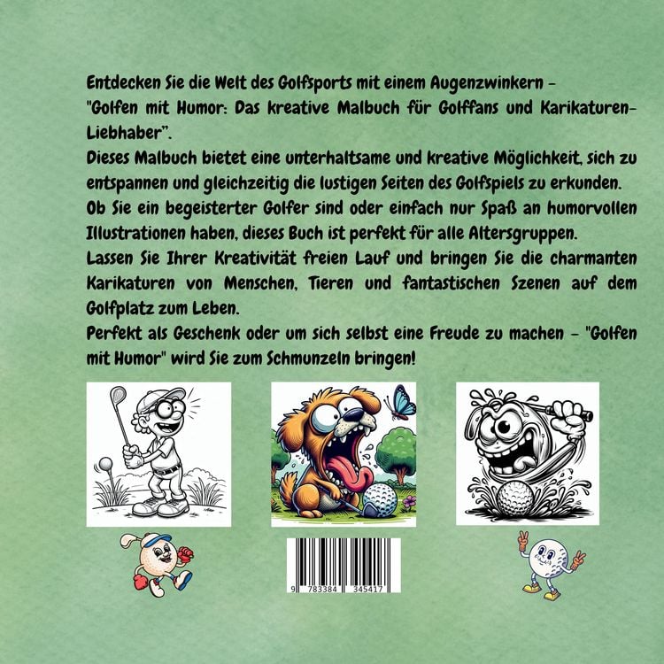 Produktbild: Golfen mit Humor