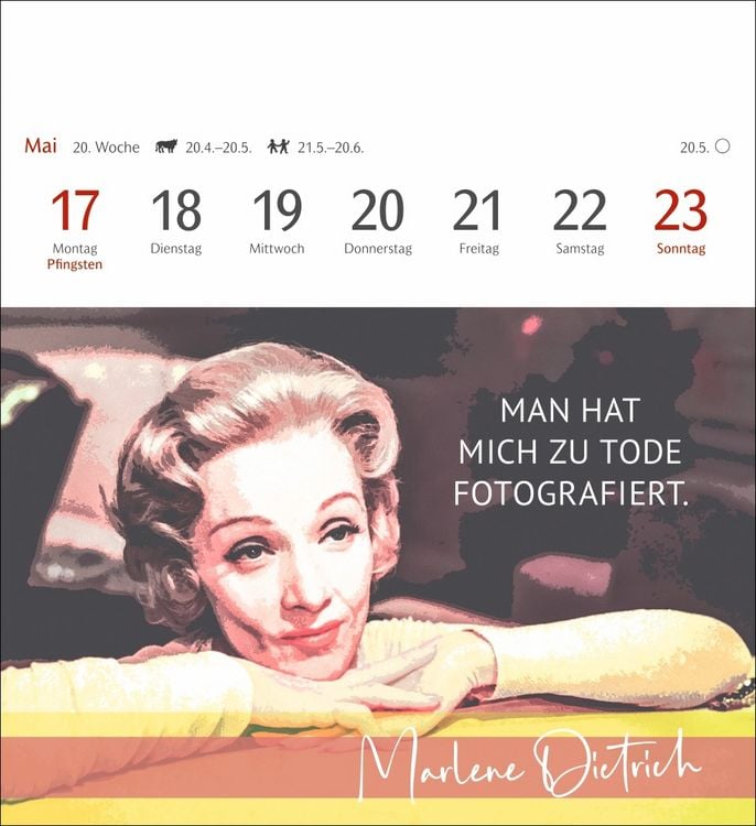 Produktbild: Starke Frauen Postkartenkalender 2027 - Kalender mit 53 Karten