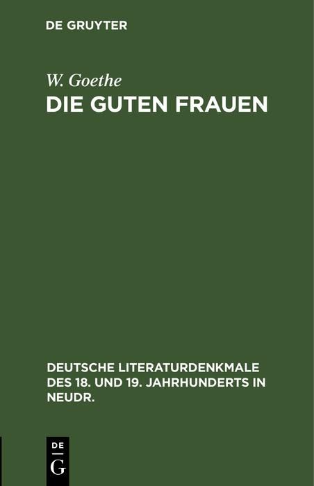 Produktbild: Die guten Frauen