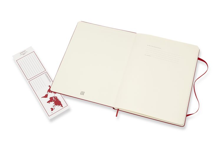 Produktbild: Moleskine Notizbuch, Xlarge, Liniert, Fester Einband, Scharlachrot