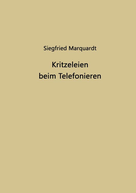 Produktbild: Kritzeleien beim Telefonieren