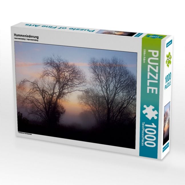 Produktbild: CALVENDO Puzzle Hammeniederung | 1000 Teile Lege-Gr&ouml;&szlig;e 64x48cm Foto-Puzzle f&uuml;r gl&uuml;ckliche Stunden