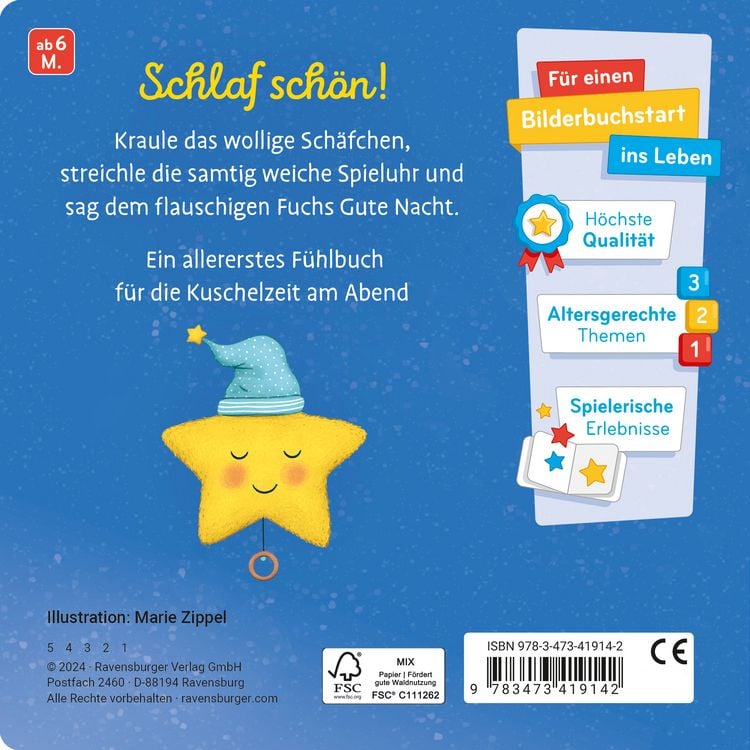 Produktbild: Mein allererstes F&uuml;hlbuch: Gute Nacht