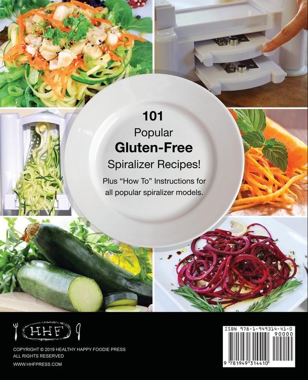 Produktbild: The New Gluten Free Vegetable Spiralizer Cookbook (Ed 2)