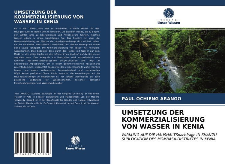 Produktbild: Umsetzung der Kommerzialisierung von Wasser in Kenia