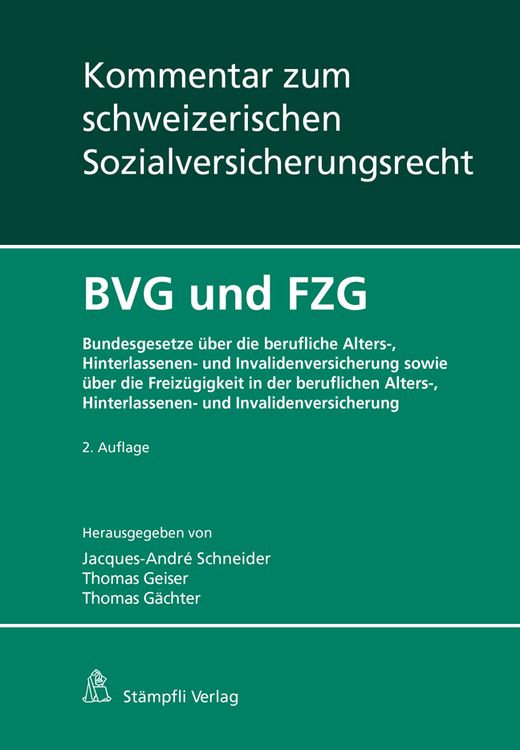Produktbild: BVG und FZG