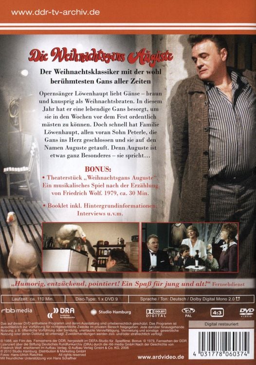 Produktbild: Die Weihnachtsgans Auguste