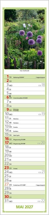 Produktbild: Rudis Gartenplaner 2027