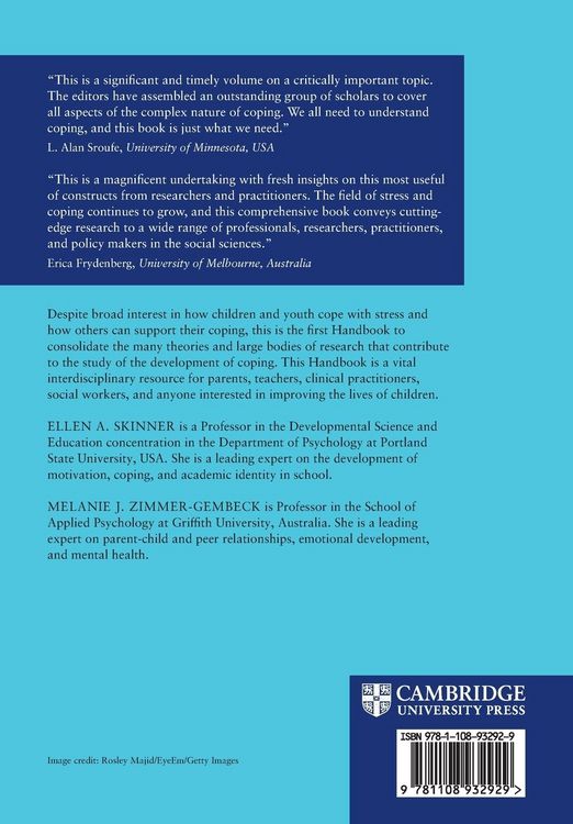 Produktbild: The Cambridge Handbook of the Development of Coping