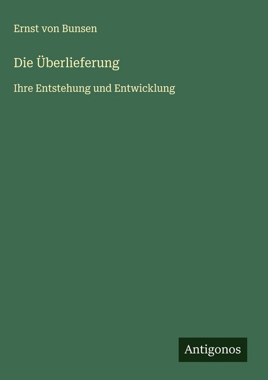 Produktbild: Die &Uuml;berlieferung