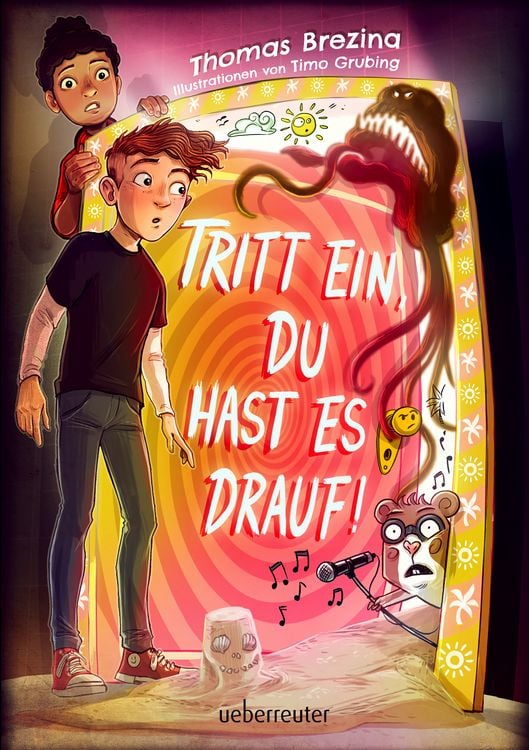 Produktbild: Tritt ein, du hast es drauf! (Tritt ein!, Bd. 3) - Leicht zu lesen: Wendebuch – interaktives Kinderbuch ab 9 Jahren