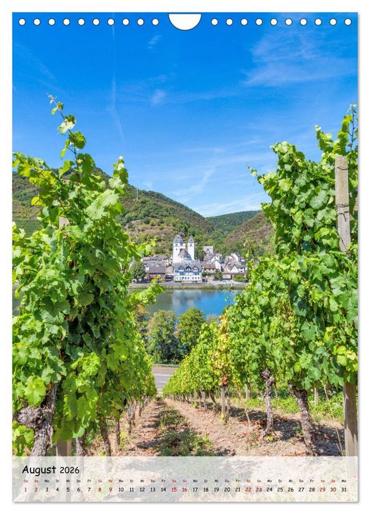 Produktbild: Moselzauber (Wandkalender 2026 DIN A4 hoch), CALVENDO Monatskalender